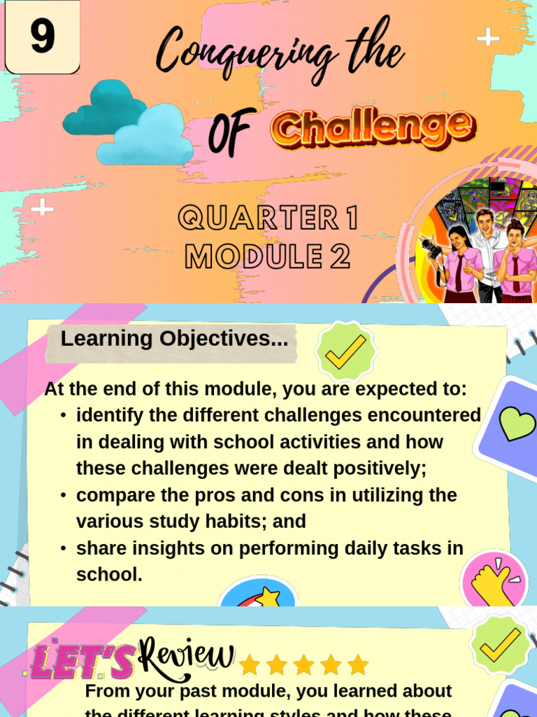 Hgp G9 Module 2 Pdf Learning Habits