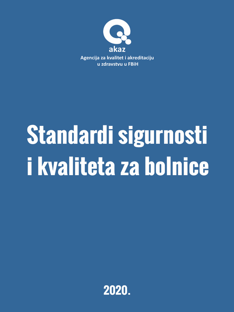 U11DE320 Standardi Bolnice Juli 2020 | PDF