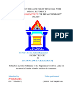 Project Front Page and Certificate 12th Class