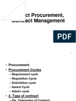 Project-Procrement & Contracts