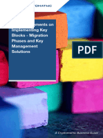 PCI Requirements On Implementing Key Blocks - Migration Phases and Key Management Solutions