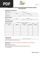 GSWS Leave Application Form | PDF