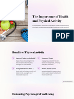 The Importance of Health and Physical Activity