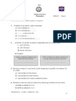 Matematica Clase Ndeg 6 Del 9 de Mayo de 2015