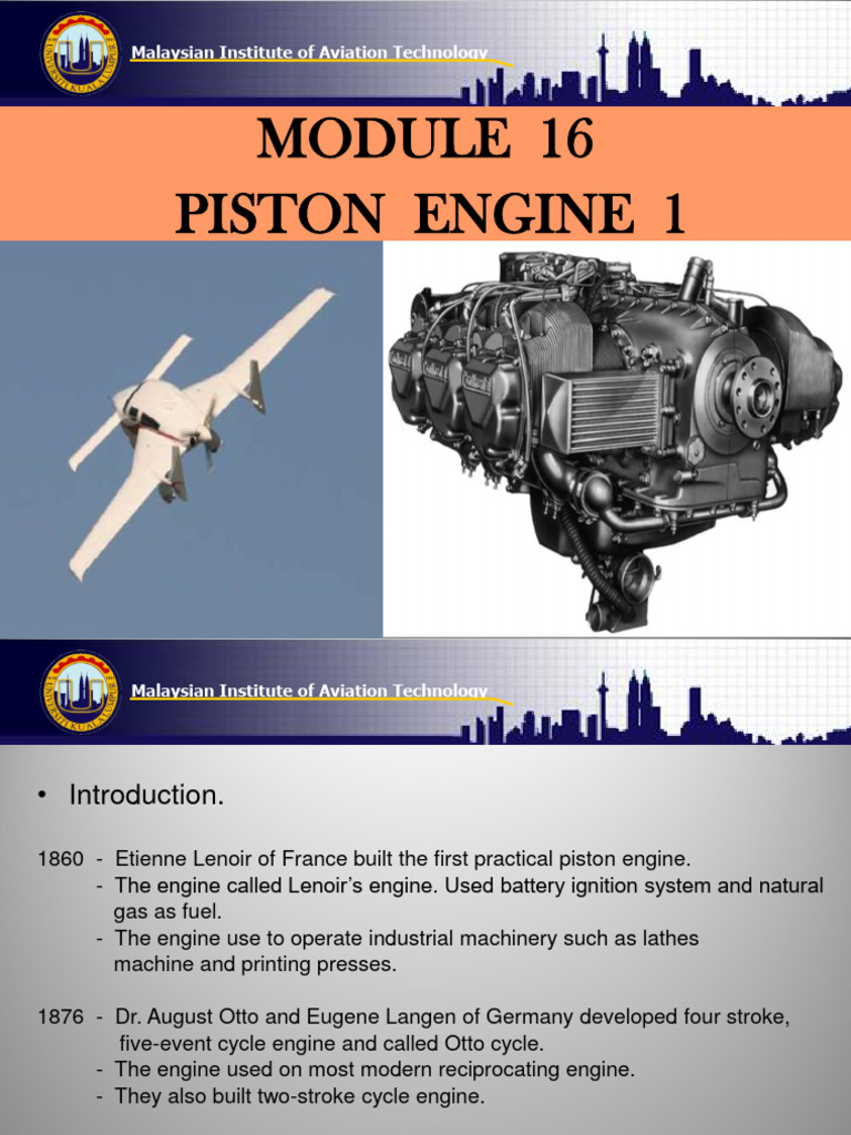 Piston Engine Overview and Types | PDF | Piston | Bearing (Mechanical)