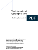 The Internacional Typographyc Style