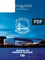 Warriors 2020-21 Media Guide To NBA