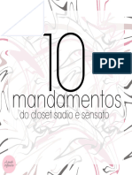 Ebook EscolaDeOrganizacao 10 Mandamentos Do Closet Sadio Sensato