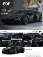 ◼️Lamborghini REVUELTO 取扱及びメンテナンスマニュアル Lamborghini Revuelto Owner's Guide | PDF | Motor Vehicle | Car