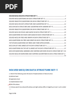 Data Structure MCQ