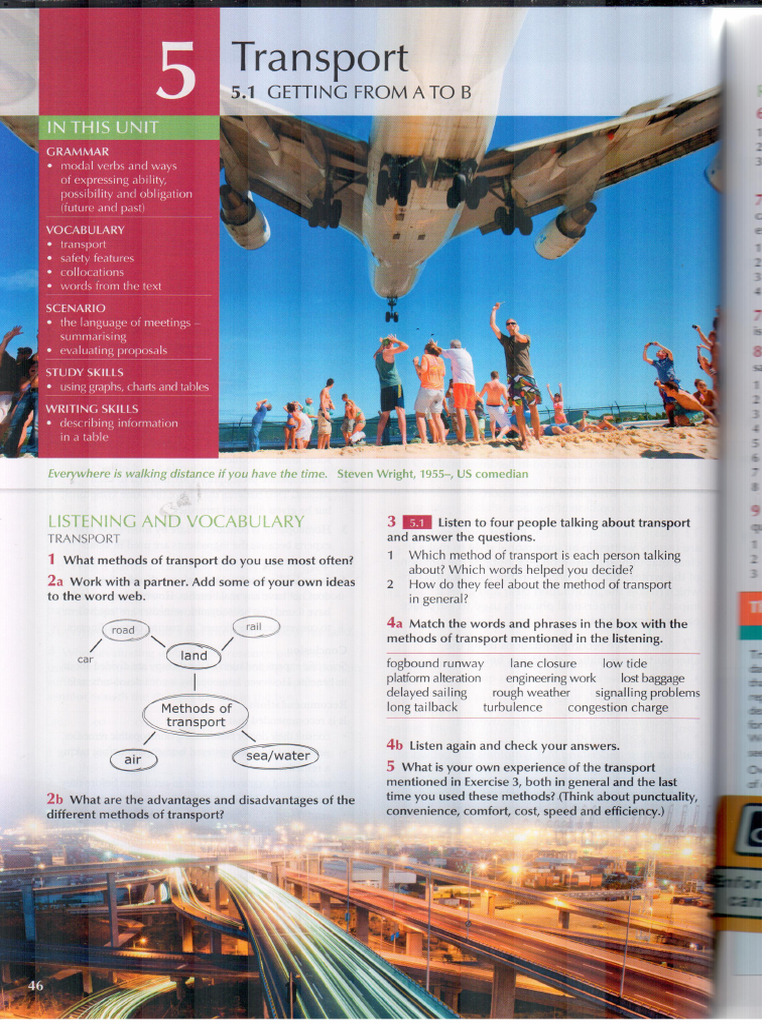B2 Unit 5 Transport P 46 50 Pdf
