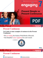 Enga7 Present Simple Vs Present Continuous