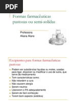 Formas Farmaceuticas Semi-solidas