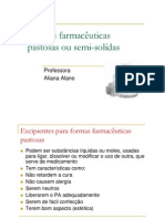 Formas Farmaceuticas Semi-solidas