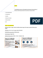 Unit 3 - Lesson 3 - Quality Control Parameters (Food Processing)