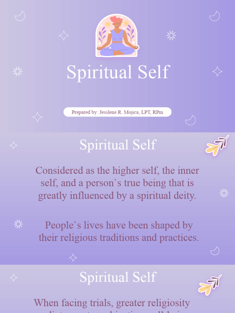 8 Spiritual Self | PDF | Spirituality | Meditation