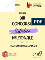 Bando Xiii Concorso Artistico Nazionale