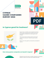 Cyprus Game Companies Survey 2022