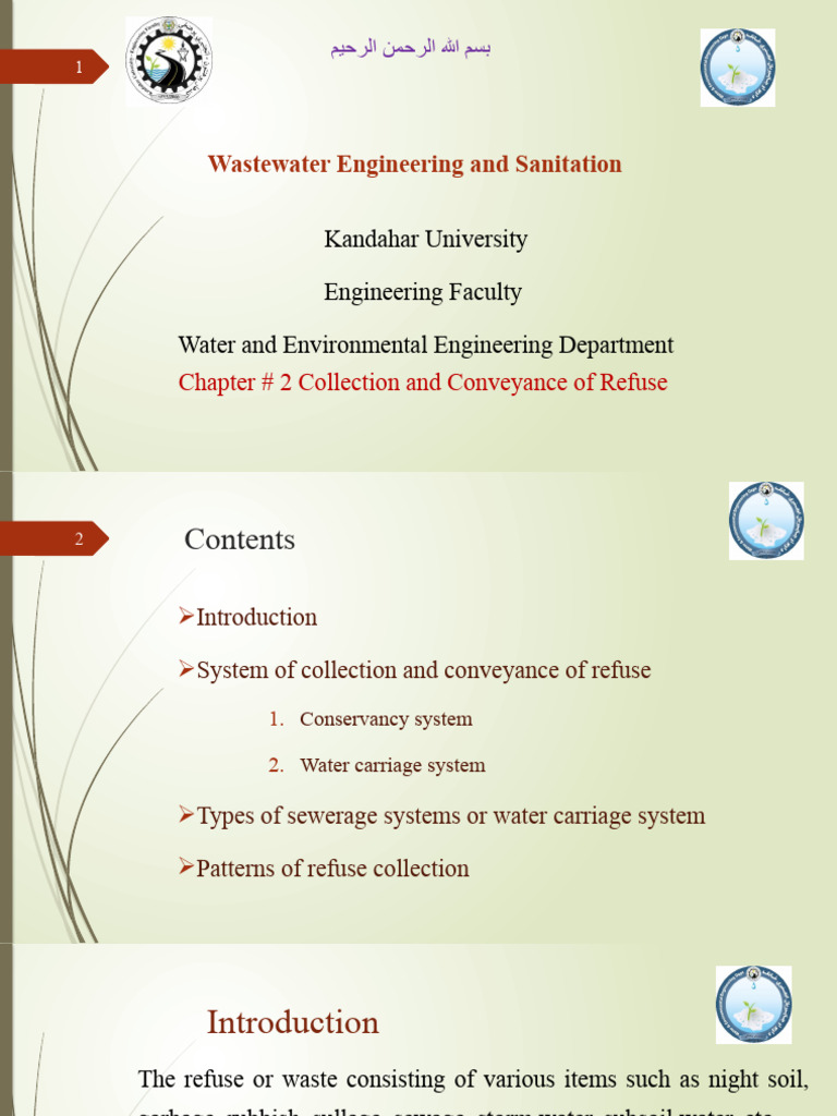 Wastewater Collection Systems Overview | PDF | Sanitary Sewer | Sewage ...