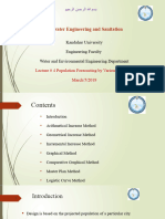 Lecture No 4 Population Forecasting