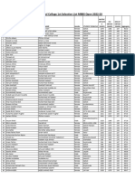 Corrected 1st Selection List Open MBBS 2022 23