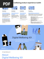 Digital Wellbeing Product Experience Toolkit