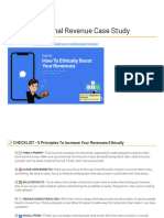 Revenue Score Checklist