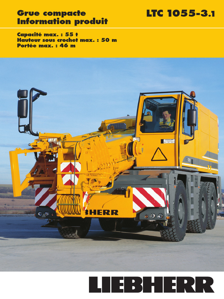 Grue compacte LTC 1055-3.1 : caractéristiques techniques | PDF