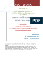 Studt of Mutual Fund in India Final Project