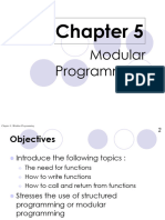 Chapter 5 Modular Programming