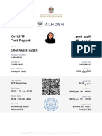 ALHOSN Test Result