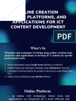 10 Online Creation Tools, Platforms, and Applications For ICT Content Development