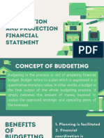 Lesson 4 BUDGET PREPARATION AND PROJECTION FINANCIAL STATEMENT