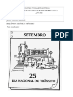 Sequência Didática Trânsito