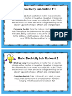 Static Electricity Lab