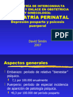 Psiquiatrica Perinatal Depresion Posparto y Psicosis Puerperal