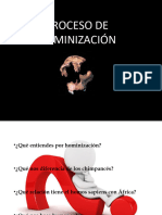 Proceso de Hominización