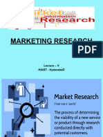 Market Research - Lecture 5