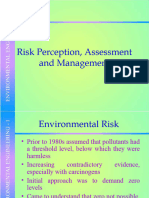 Environmental Engineering - 1 (Risk Perception, Assessment and Management)