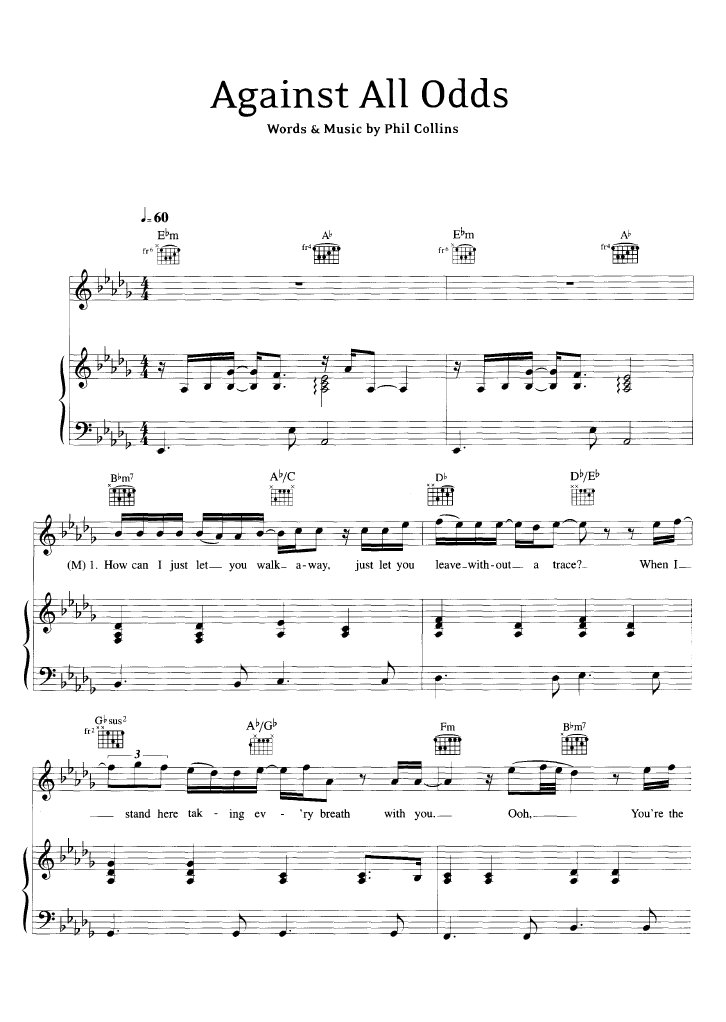 Phil CollinsAgainst All Odds PDF