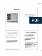 Adhesion & Its Importance in Prosthodontics