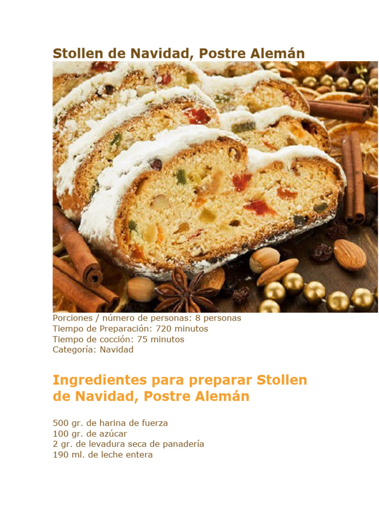 Recetas Navideñas | PDF