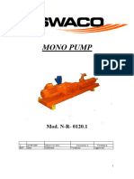 Mono Pump: Mod. N-R-0120.1