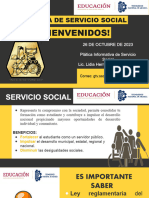 Platica Servicio Social para Ing. en Sistemas Oct.2023