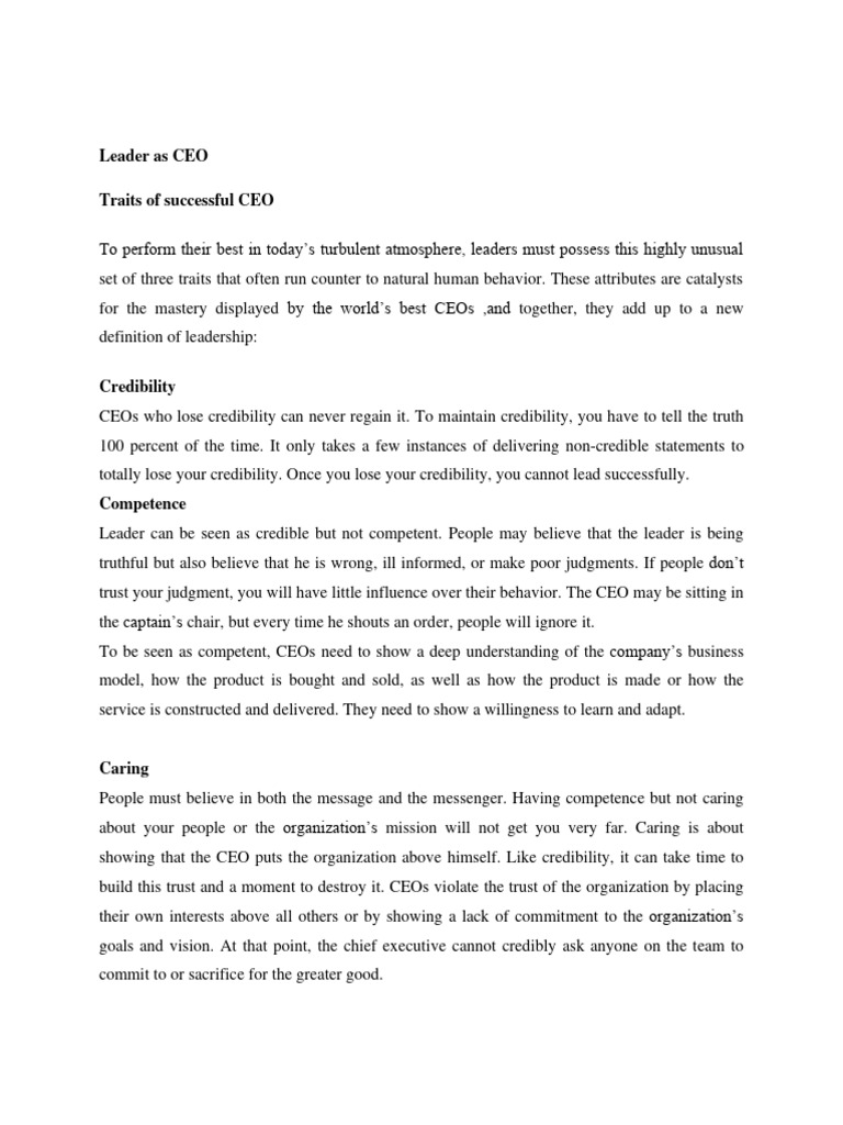 Leadership Ceo Training Module 5 Pdf Leadership Emotional