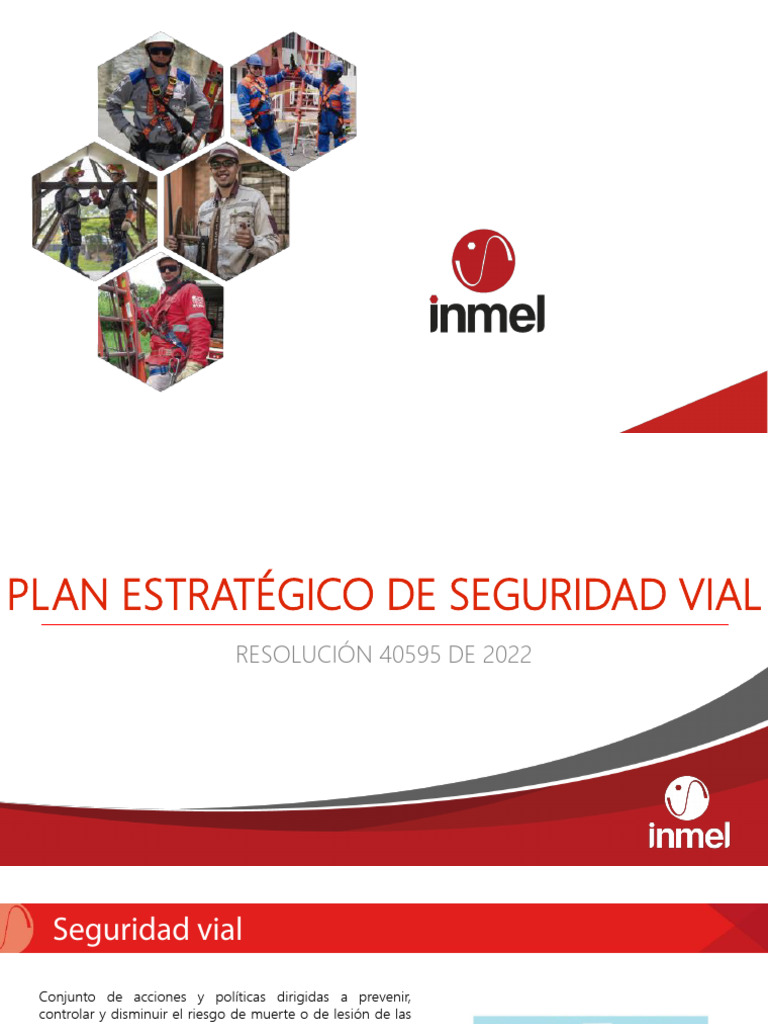 Plan Estrategico de Seguridad Vial | PDF | Accidente de tráfico ...