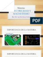 Electricidad y Magnetismo