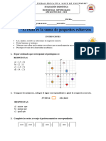 EVALUACION DIAGNÓSTICA DE MATEMÁTICAS - 7mo