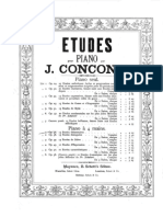 Concone Etudes Elementaires Op.46 Pf4h