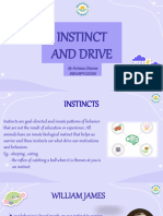 Instinct and Drive